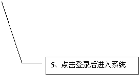 线形标注 3: 5、点击登录后进入系统